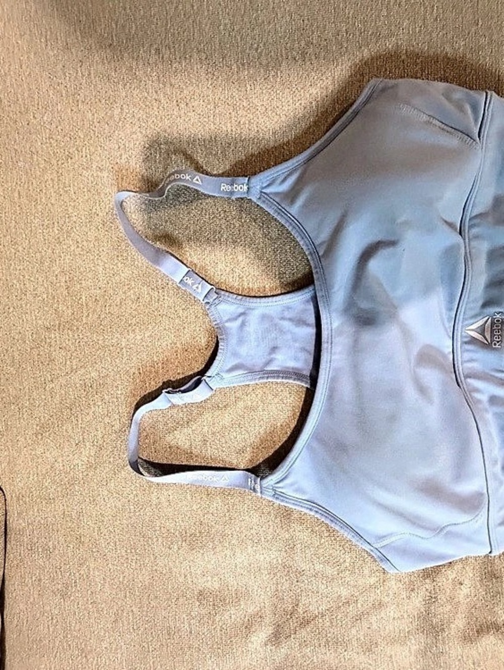 lululemon Sports Bra in Blue Size Large Like New